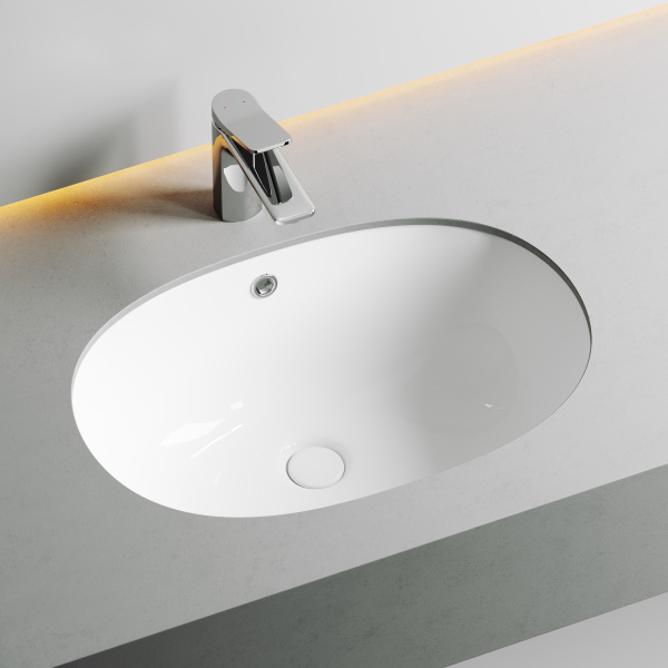 Раковина встраиваемая снизу (56,5х38,5) Ceramica Nova ELEMENT CN6044