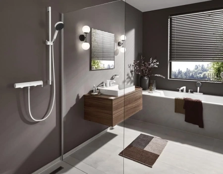 Душевая лейка Hansgrohe Pulsify Select 105 3jet Relaxation 24110700, белый матовый