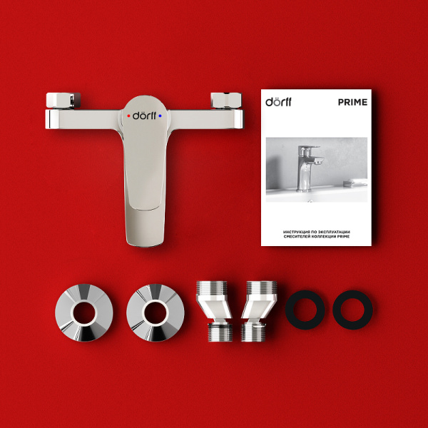 Набор смесителей 3 в 1 Dorff Prime D4094036