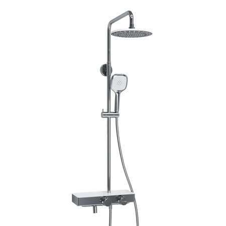 Душевая система WasserKRAFT A113.067.065.CH Thermo