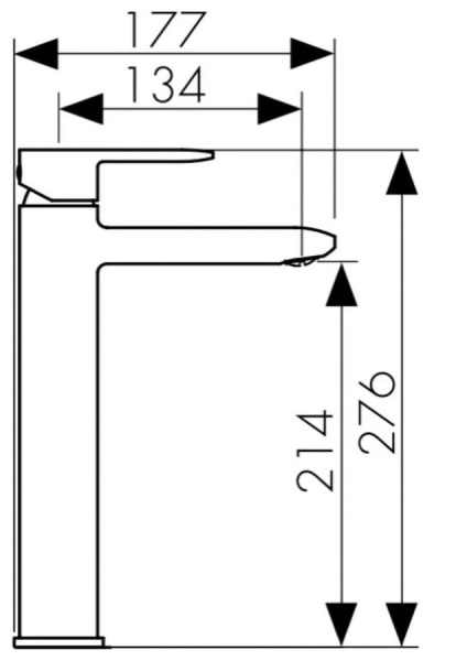 Смеситель для раковины  KAISER Estilo (62111)