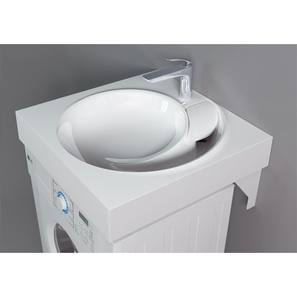 Раковина над стиральной машиной (60х55) Jorno Qopp 4627173210140 без кронштейна