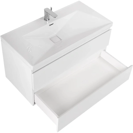 Тумба под раковину Cezares MOLVENO-90-2C-SO-BG Bianco Ghiaccio