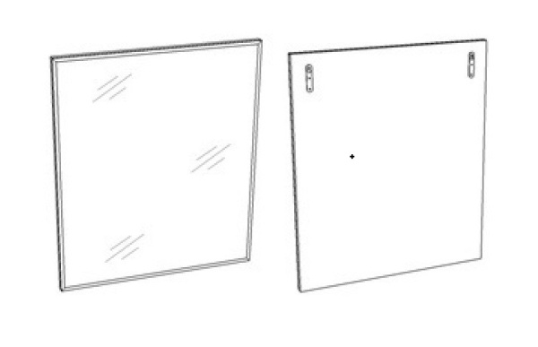 Зеркало (60х70) Corozo Альтаир 60 SD-00000499