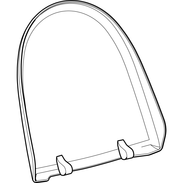 Крышка унитаза для Geberit AquaClean 8000plus/8000: Альпийский белый  250.067.11.1