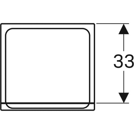 Шкаф Geberit Renova Plan 39x70 869020000