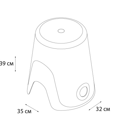 Корзина для белья FIXSEN Wendy 2в1 белая FX-7073-02