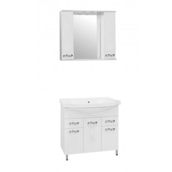 Тумба под раковину напольная Style Line Венеция 90 ЛС-00000260 белый