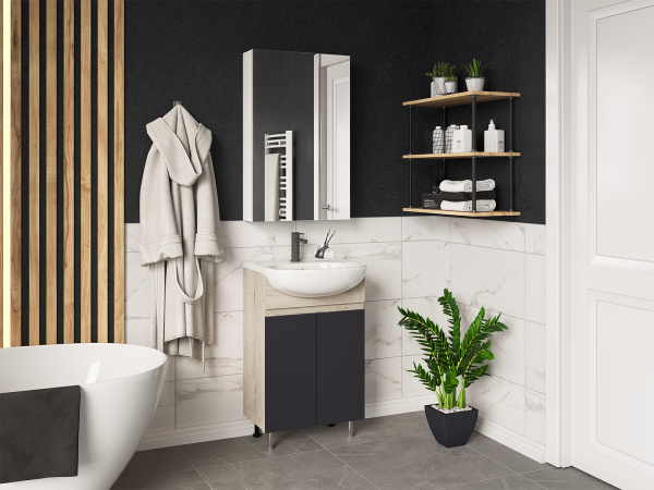 Тумба под раковину Misty Поло 50 О-Пол07060-0142ДП