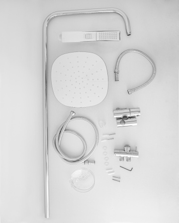 Душевая стойка Agger Marine S002cr хром