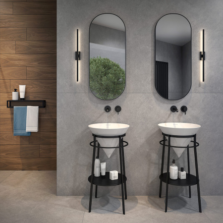 Зеркало (42х100) Kerama Marazzi Cono 42 CO.mi.P.42\BLK