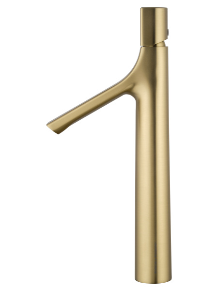 Смеситель для раковины высокий WONZON & WOGHAND The ONE, брашированное золото WW-H1011-BG Смеситель для раковины высокий WONZON & WOGHAND The ONE, брашированное золото WW-H1011-BG