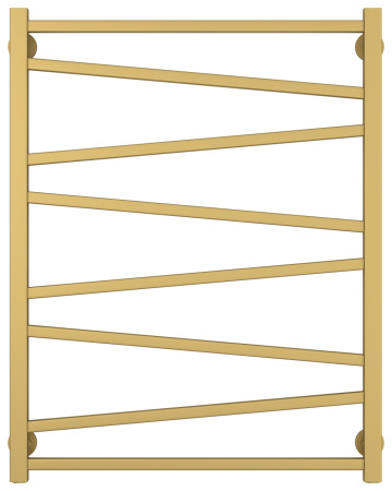 Полотенцесушитель Водяной Сунержа Сирокко (80х60) Матовое Золото 032-0253-8060