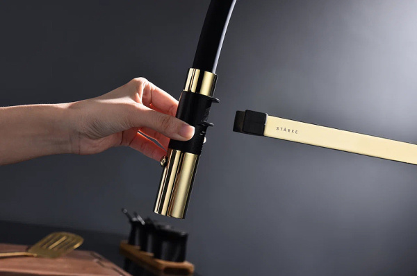 Смеситель для кухни Paulmark Leader Le214101-G