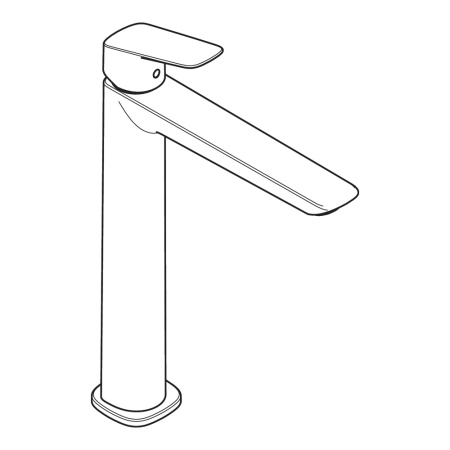 Смеситель для раковины без донного клапана Hansgrohe Logis 71258670