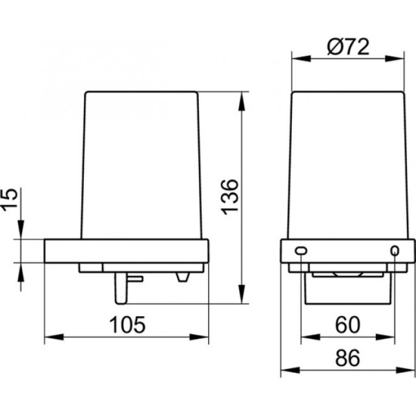 Дозатор для жидкого мыла Keuco Edition 11152019000