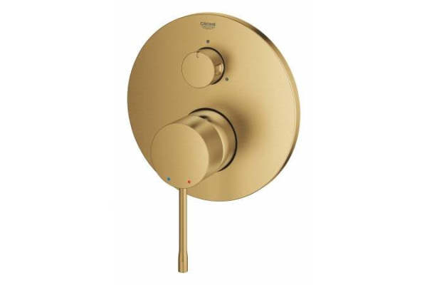 Смеситель для ванны с переключателем на 3 положения Grohe Essence New 24092 GN1 (24092GN1) холодный рассвет матовый