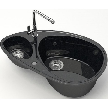 Кухонная мойка Marrbaxx Эмма Z13 Z013Q004 черный