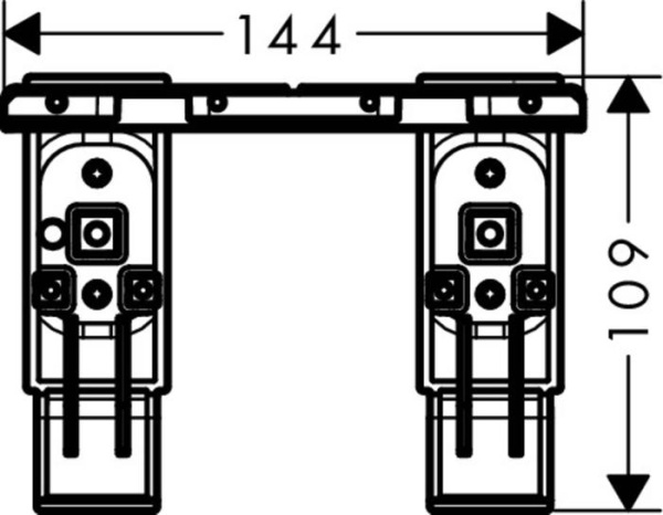 Комплект адаптеров AXOR SB42870350