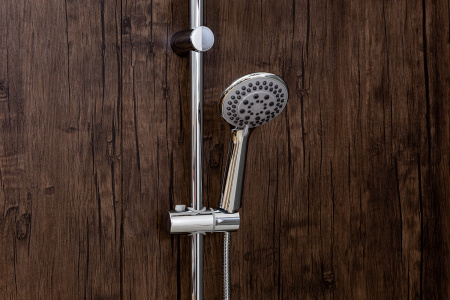 Душевая система с однорычажным смесителем Orange Alfi M18-933cr хром