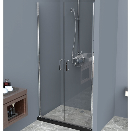 Душевая дверь (80х185) BelBagno UNO-B-2-80-C-Cr
