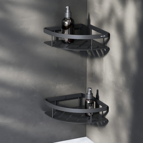 Полка для душа угловая двухъярусная Am.Pm Sense L A7454222