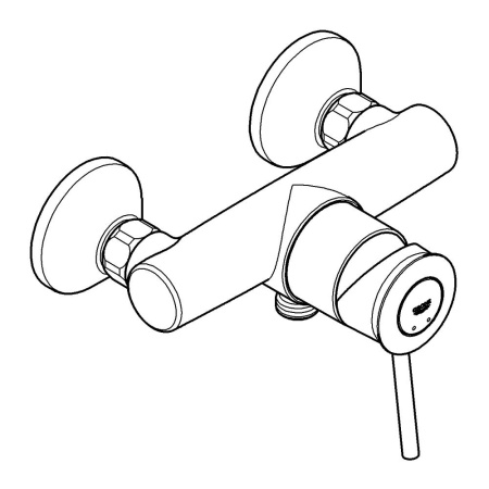 Смеситель для душа Grohe BauClassic 32867 000 (32867000) хром