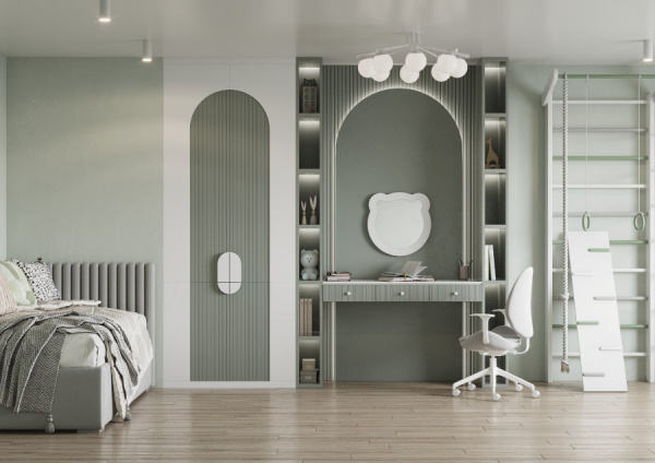 Зеркало Акватон (50х50) Каспер Мишка 1A283502CRE20 