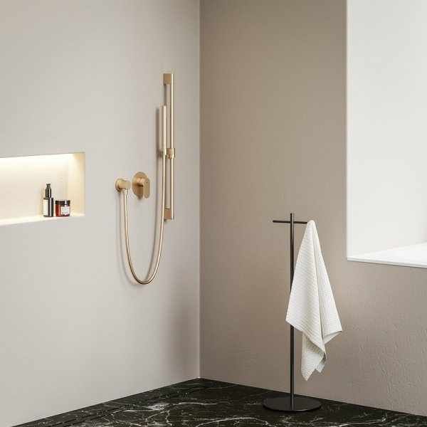 Смеситель для душа Ravak Eleganta EL 062.60RGB.O1 X070373 розовое золото