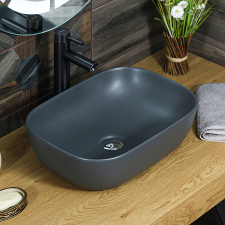 Раковина накладная (46х32,5) Melana 320328MDG-805