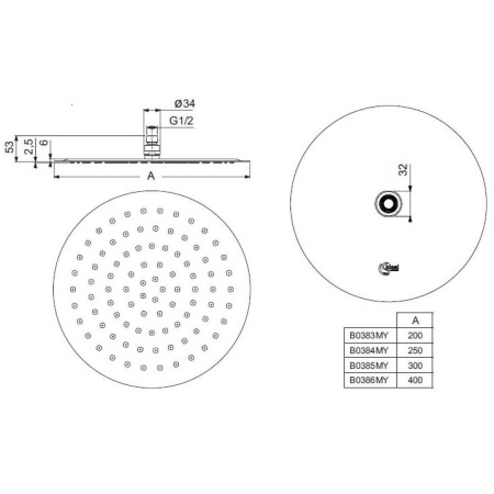 Душевой комплект Ideal Standard Ceratherm BD006XC