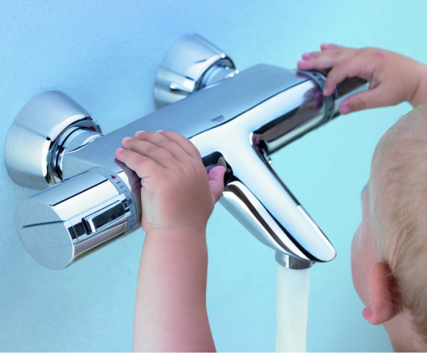 Смеситель для ванны термостатический Grohe Grohtherm 2000 34174 000 (34174000) хром