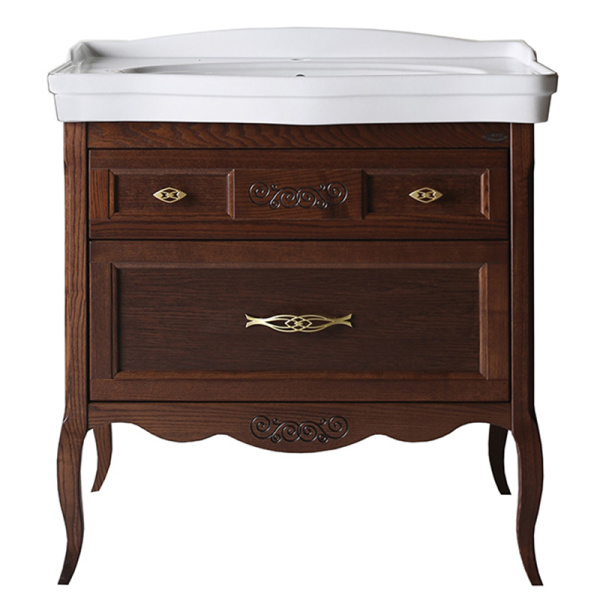 Тумба под раковину ASB-Woodline   Модерн 85 11247 (коричневый)