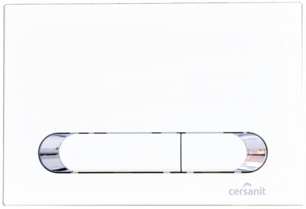 Клавиша смыва Cersanit Hi- tec BU-TR/Wh