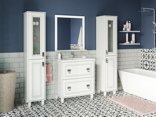 Тумба под раковину Misty Версаль 80 П-Вер07080-0112Я