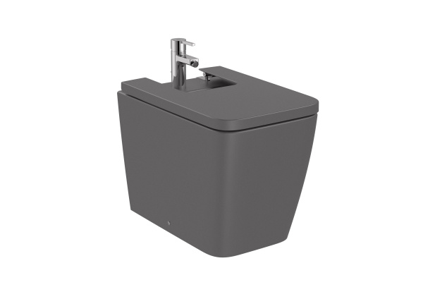 Биде напольное Roca Inspira square  BTW,  357537640 оникс