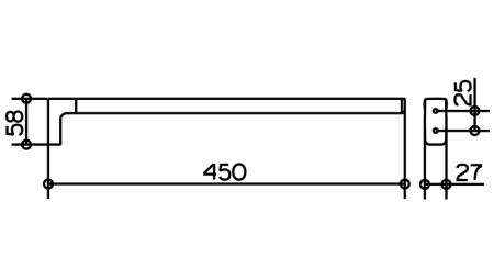 Полотенцедержатель Keuco Collection Moll 12720010000