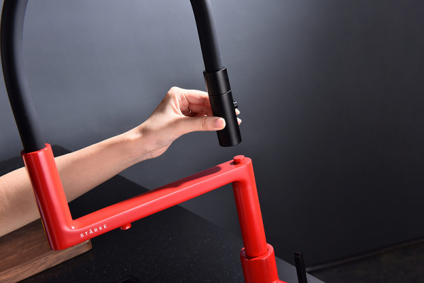 Смеситель для кухни с подключением к фильтру  Paulmark Tornado To213402-FI