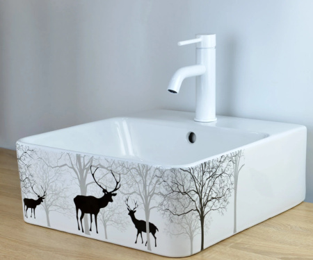 Смеситель для раковины Bronze de Luxe Scandi 1451W