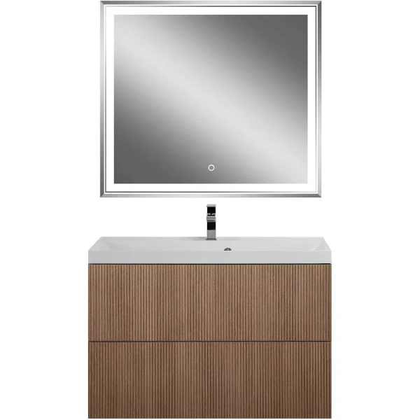 База под раковину подвесная Art&Max AM-Verona-Push-900-2C-SO-KV кадена вуд