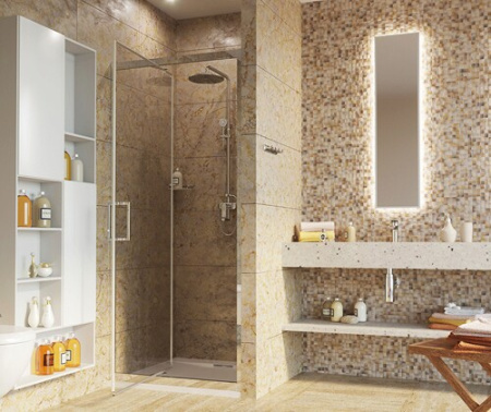 Душевая дверь  (80х200) WasserKRAFT Salm 27I27