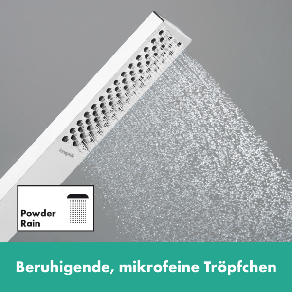 Смеситель на борт ванны 3 отвесртия Hansgrohe Tecturis E 73443700 белый матовый