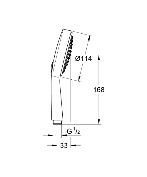 Ручной душ Grohe Power & Soul Cosmopolitan 27661 000 (27661000) Ручной душ Grohe Power & Soul Cosmopolitan 27661 000 (27661000)