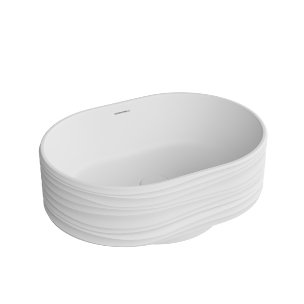 Раковина накладная (53х38) Kerama Marazzi Artbasin SA.wb.50\WHT.M