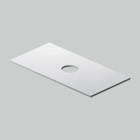 Столешница под раковину 100 см AM.PM Func M8FST1000WM белый матовый