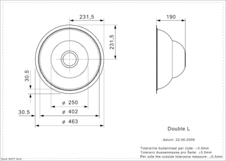 Мойка кухонная Reginox Double L 3617