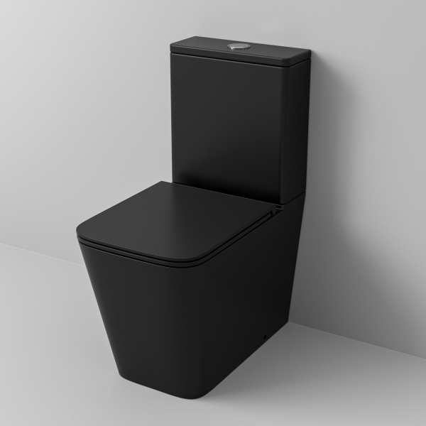 Унитаз напольный безободковый Grossman  GR-4418BMSQ с сиденьем микролифт