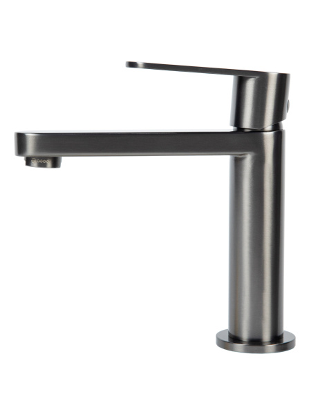 Смеситель для раковины однорычажный Agger Sweet A2702155 оружейная сталь матовая