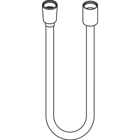 Душевой шланг текстильный 200 см Hansgrohe Designflex 28230140 шлифованная бронза