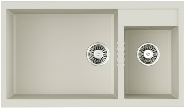 Мойка для кухни Omoikiri Tedori 86-2-LB-WH 4993935